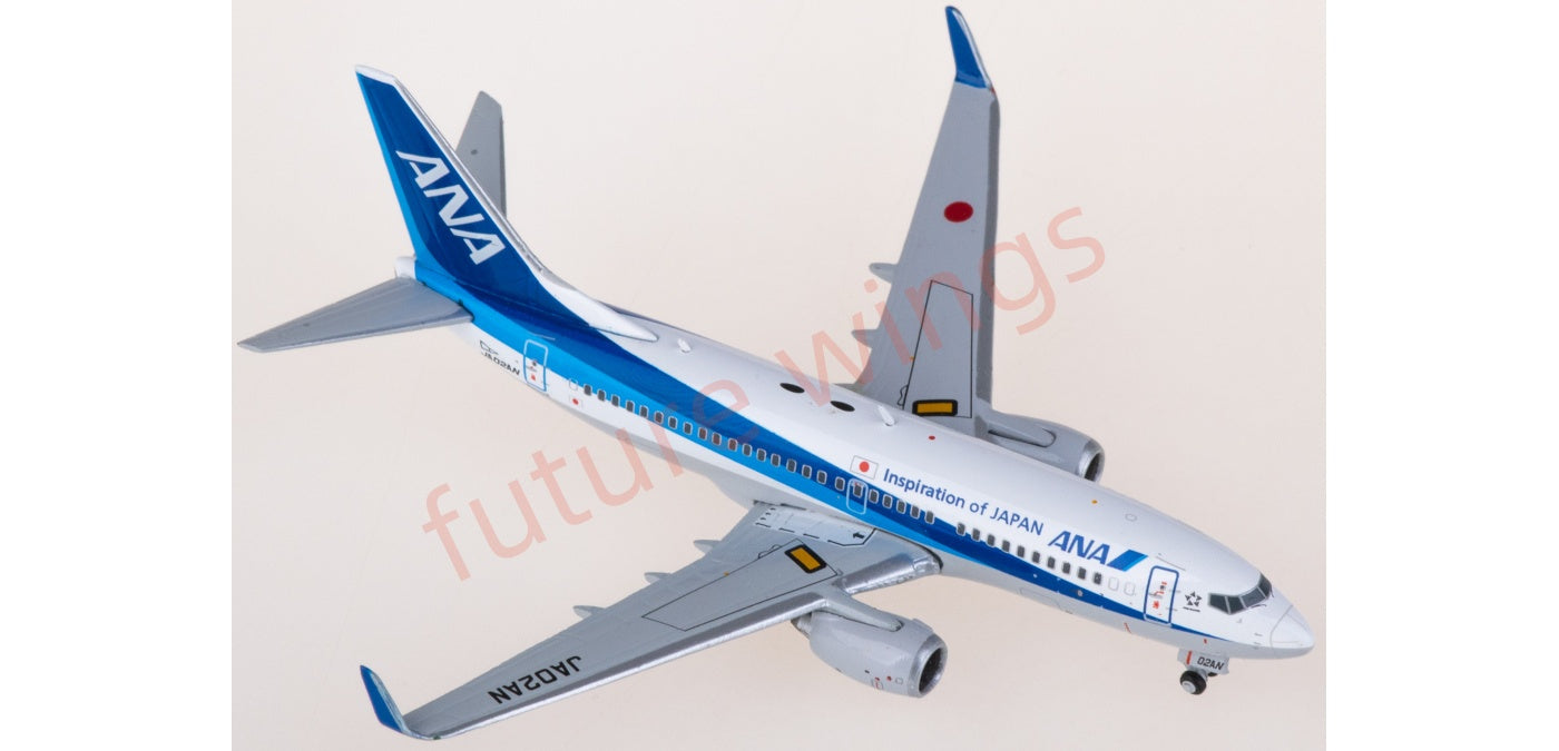 1:400 JC Wings SA4012 ANA Boeing 737-700 JA02AN Aircraft Model+Free Tag+Tractor