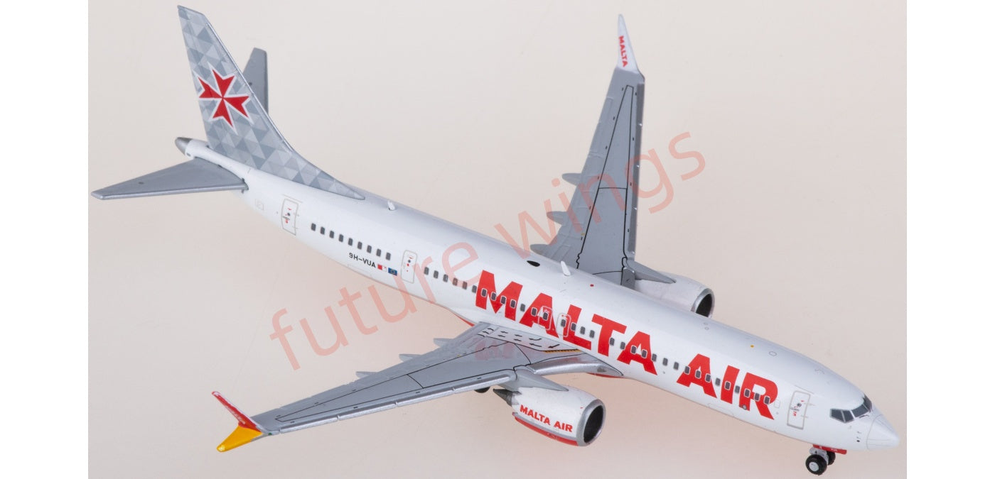 1:400 JC Wings XX40015 Malta Air Boeing 737 MAX 8 9H-VUA Aircraft Model+Free Tractor