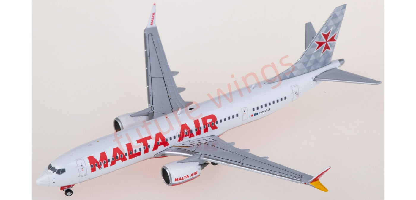 1:400 JC Wings XX40015 Malta Air Boeing 737 MAX 8 9H-VUA Aircraft Model+Free Tractor