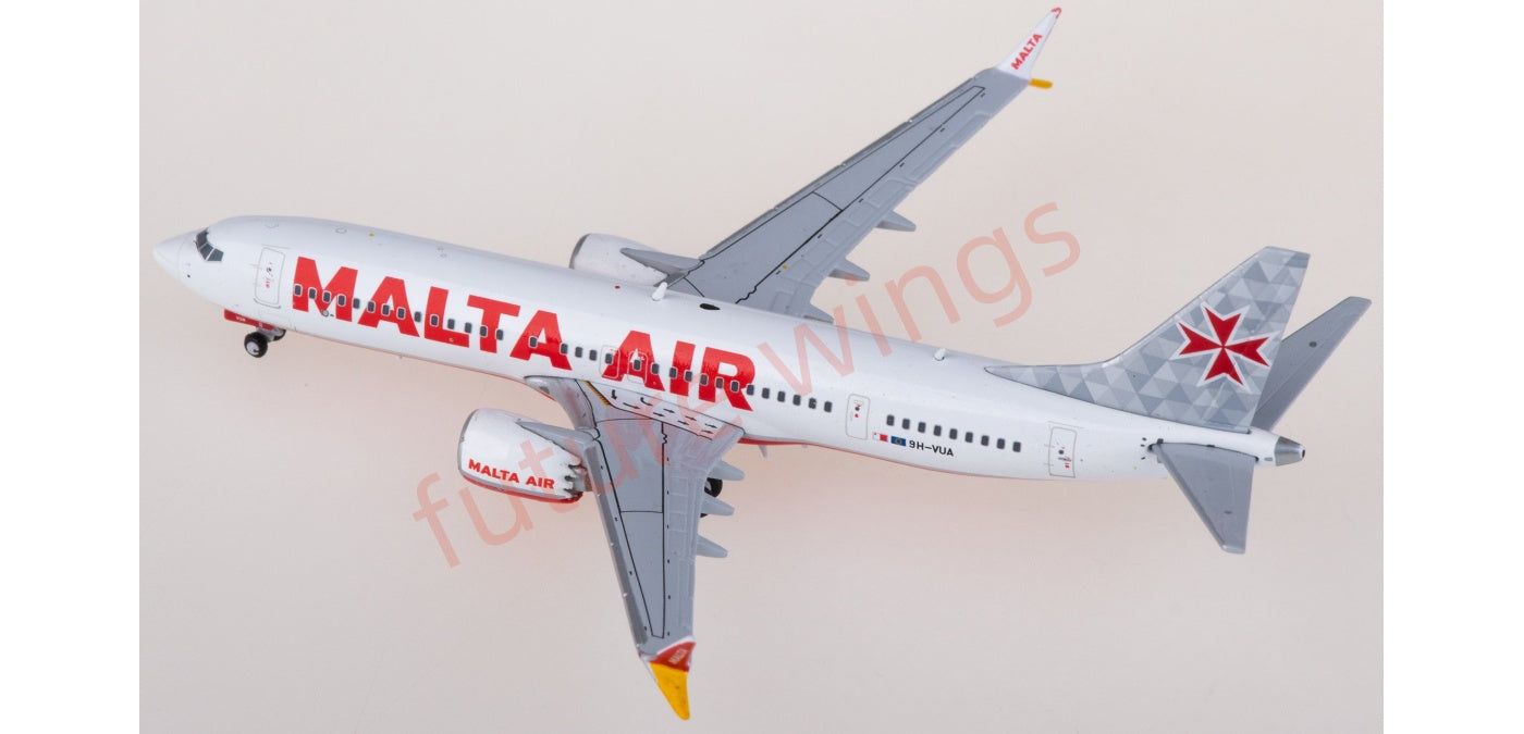 1:400 JC Wings XX40015 Malta Air Boeing 737 MAX 8 9H-VUA Aircraft Model+Free Tractor