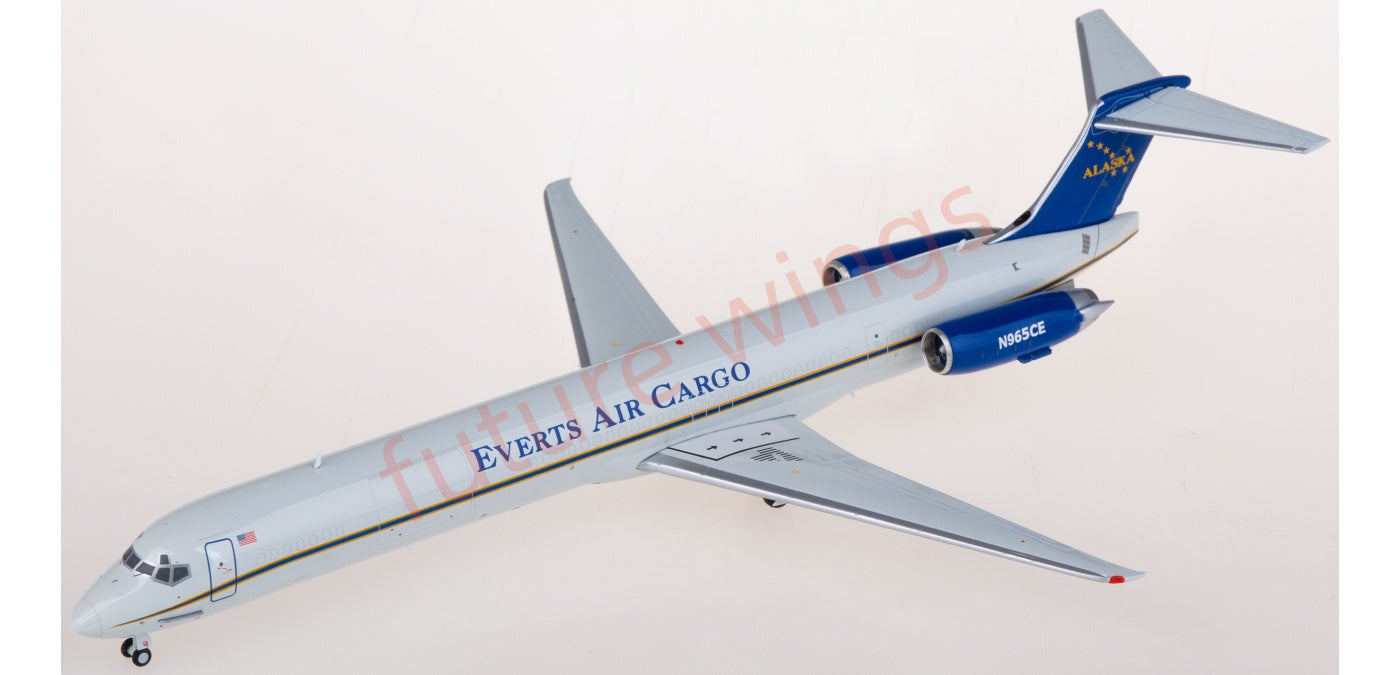 1:200 Geminijets G2VTS1073 Everts Air Cargo McDonnell Douglas MD-80SF N965CE Diecast Aircraft Model