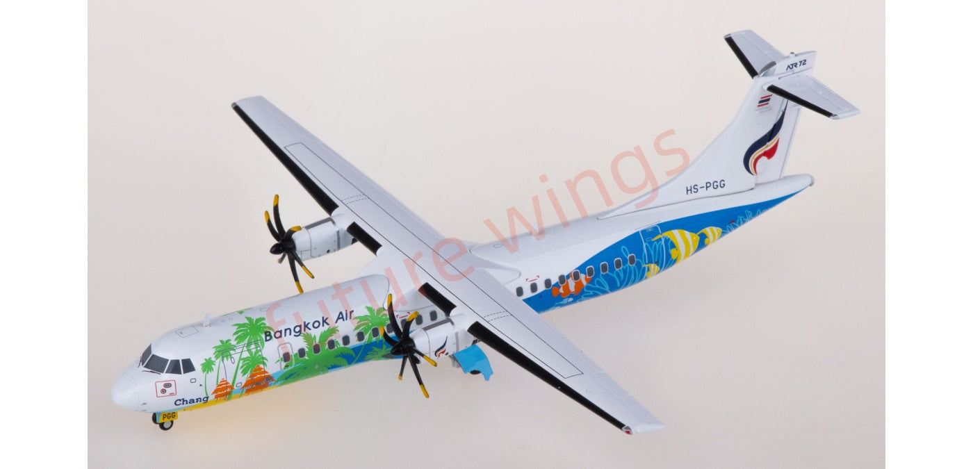 1:200 JC Wings XX2749 Bangkok Airways ATR-72-500 HS-PGG Diecast Model With Stand