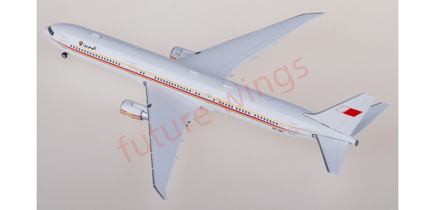 1:400 JC Wings LH4365 Bahrain Royal Flight Boeing 767-400ER A9C-HMH Aircraft Model+Free Tractor