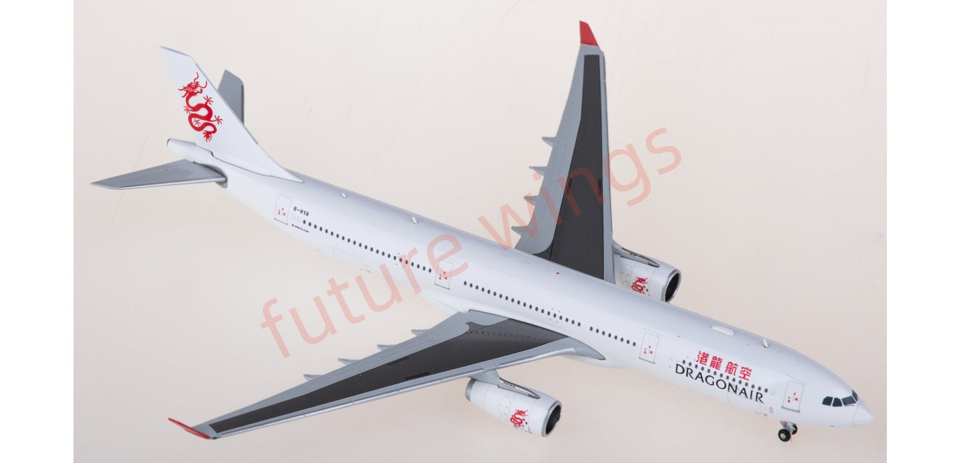 1:400 JC Wings EW4333007 Dragonair Airbus A330-300 B-HYA Aircraft Model+Free Tractor