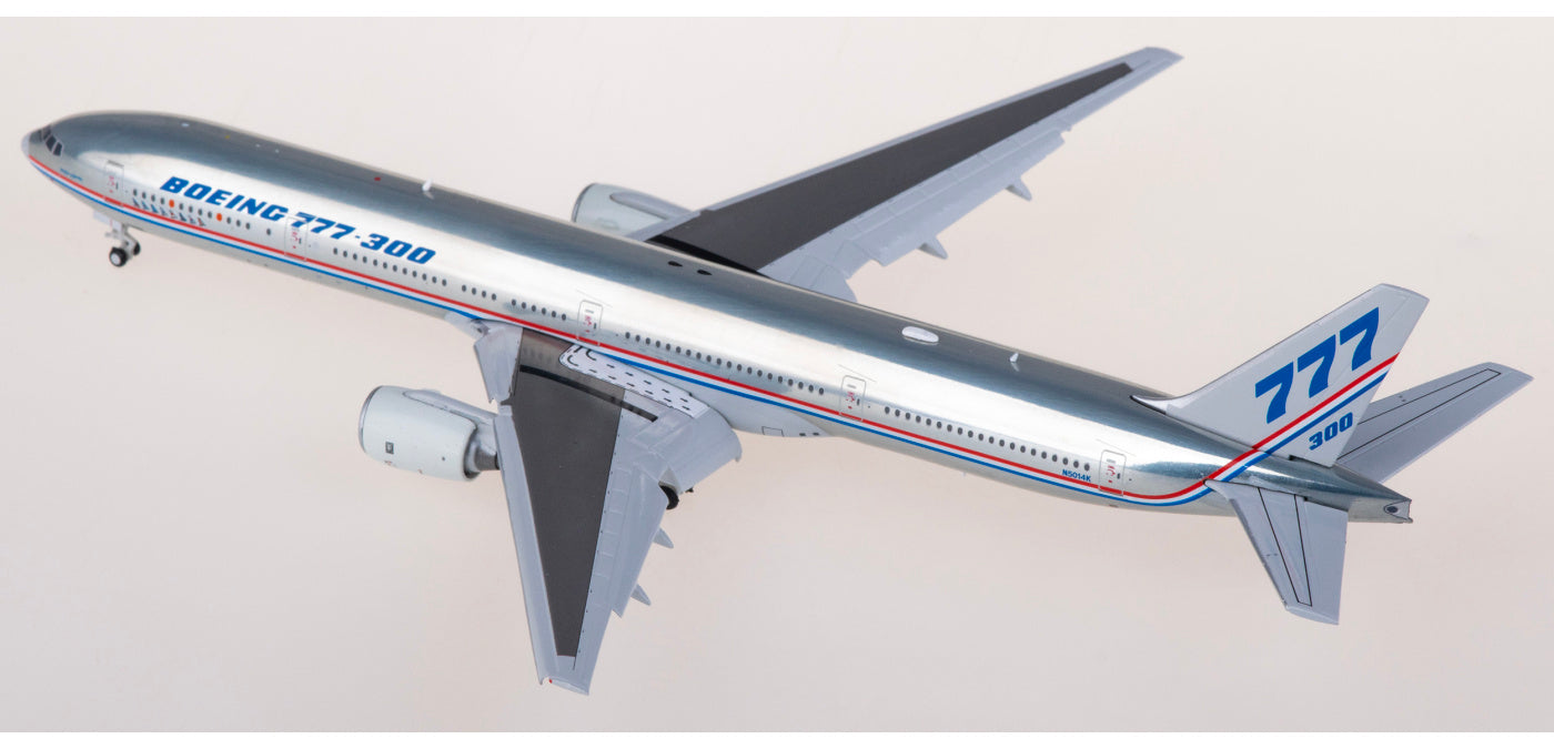 1:400 JC Wings XX40220A Boeing 777-300 N5014K "Flaps Down" Aircraft Model+Free Tractor
