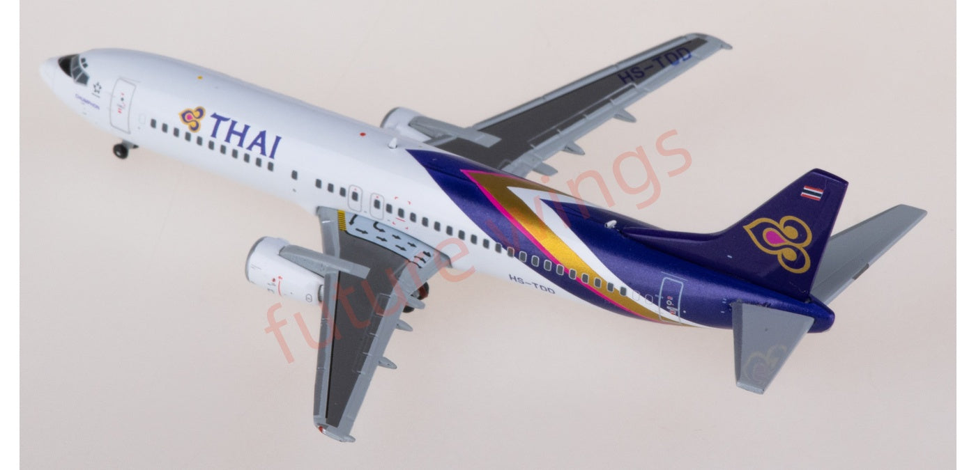 1:400 JC Wings XX4990 Thai Airways Boeing 737-400 HS-TDD Aircraft Model+Free Tractor