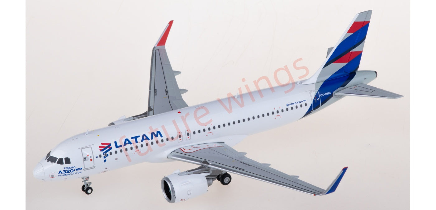 1:200 Geminijets G2LAN1313 LATAM Airbus A320neo CC-BHG Diecast Aircraft Model
