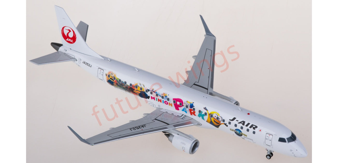 1:200 JC Wings SA2010 J-Air Embraer ERJ-190STD JA252J Diecast Model With Stand