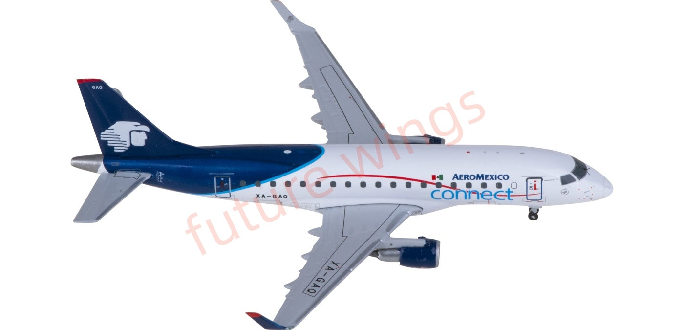 1:400 JC Wings LH4188 Aeroméxico Embraer ERJ-170LR XA-GAQ Aircraft Model+Free Tractor
