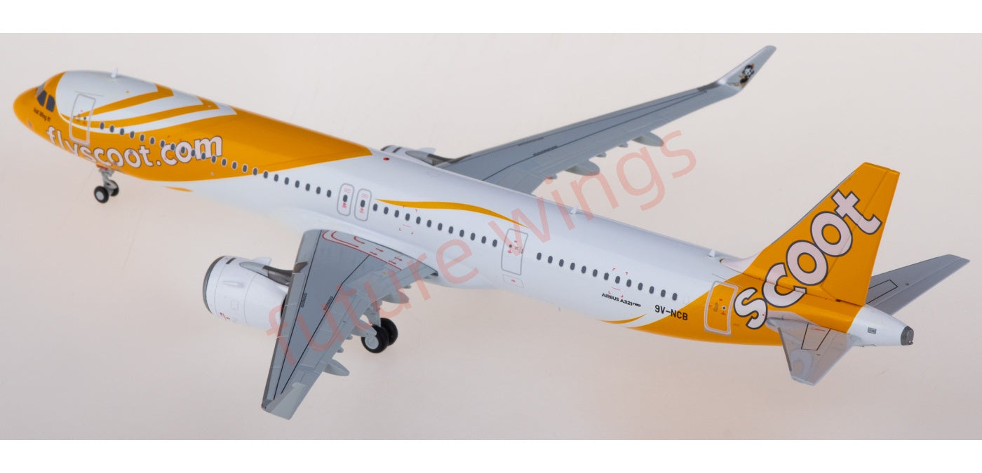1:200 JC Wings EW221N013 Scoot Airbus A321neo 9V-NCB Diecast Aircraft Model