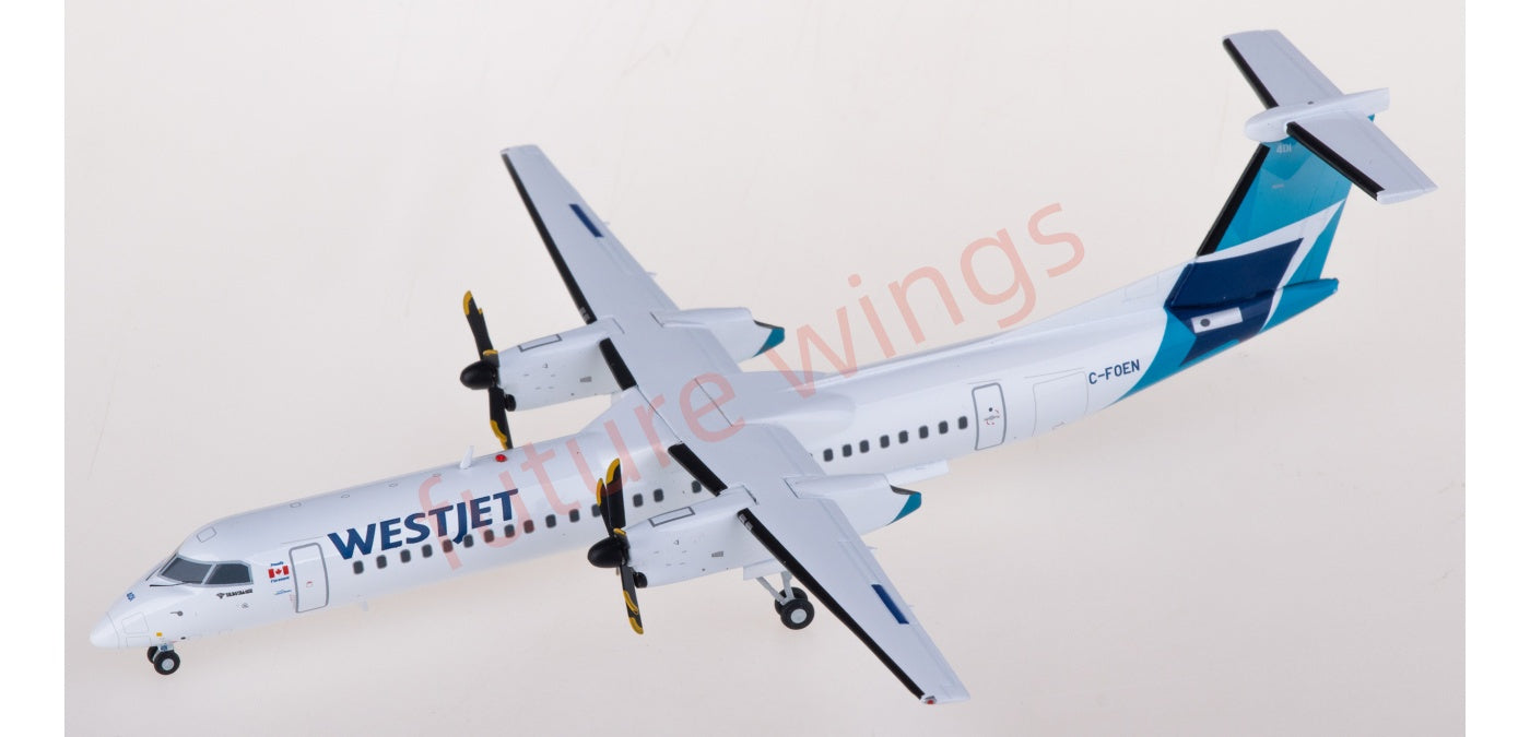 1:200 Geminijets G2WJA1315 WestJet Bombardier Dash 8 Q400 C-FOEN Diecast Aircraft Model