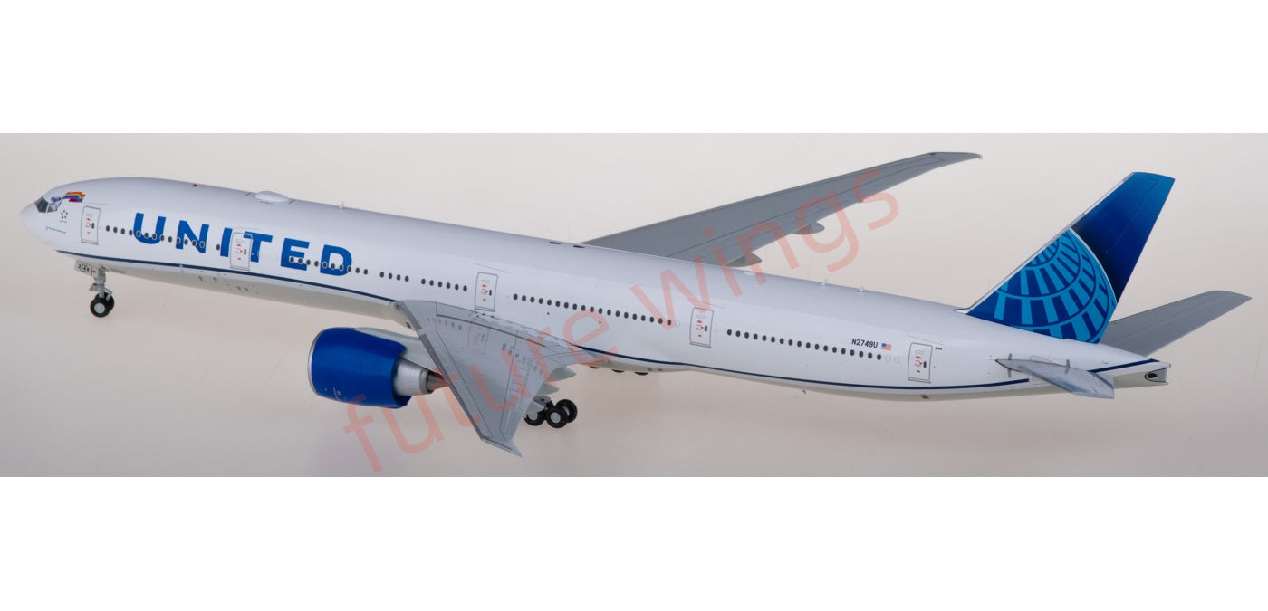 1:200 JC Wings XX20423 United Airlines Boeing 777-300ER N2749U Diecast Aircraft Model