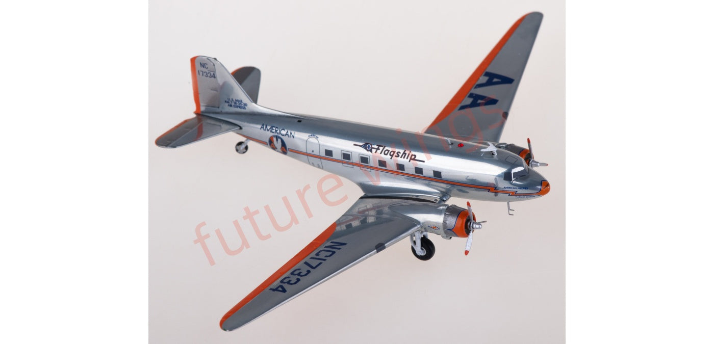 1:200 JC Wings XX2383 American Airlines Douglas DC-3 NC17334 Diecast Aircraft Model