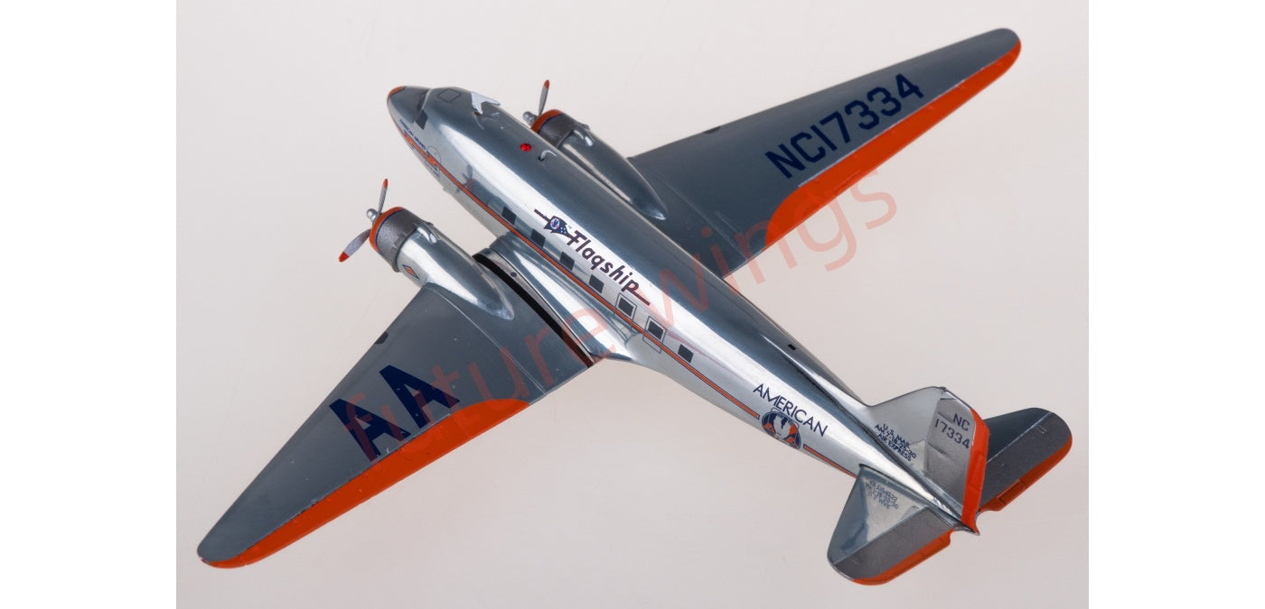 1:200 JC Wings XX2383 American Airlines Douglas DC-3 NC17334 Diecast Aircraft Model