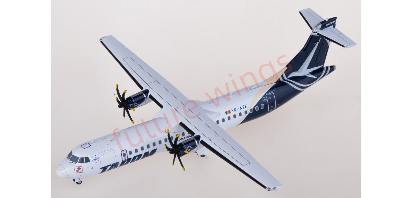 1:200 JC Wings LH2345 Tarom ATR-72-600 YR-ATK Diecast Aircraft Model