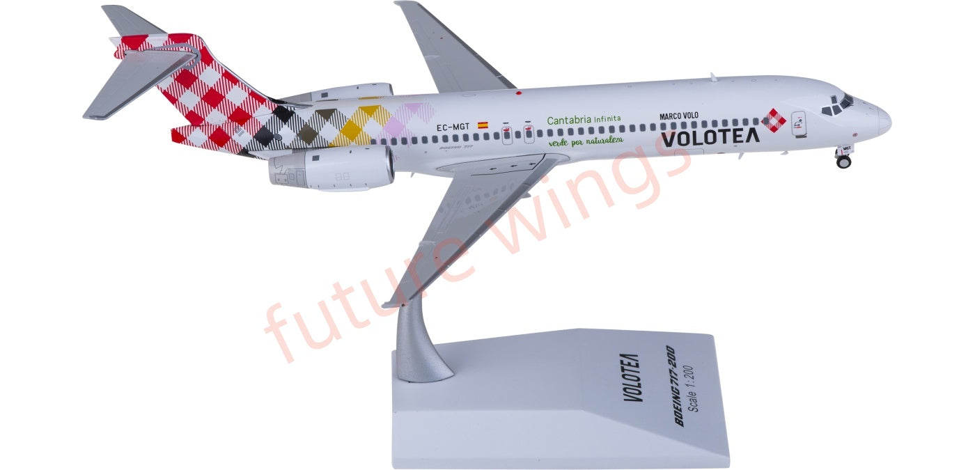 1:200 JC Wings LH2382 Volotea Boeing 717-200 EC-MGT Diecast Aircraft Model