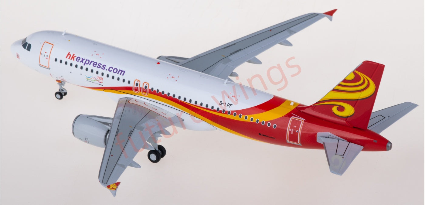 1:200 JC Wings LH2220 HK Express Airbus A320 B-LPF Diecast Aircraft Model