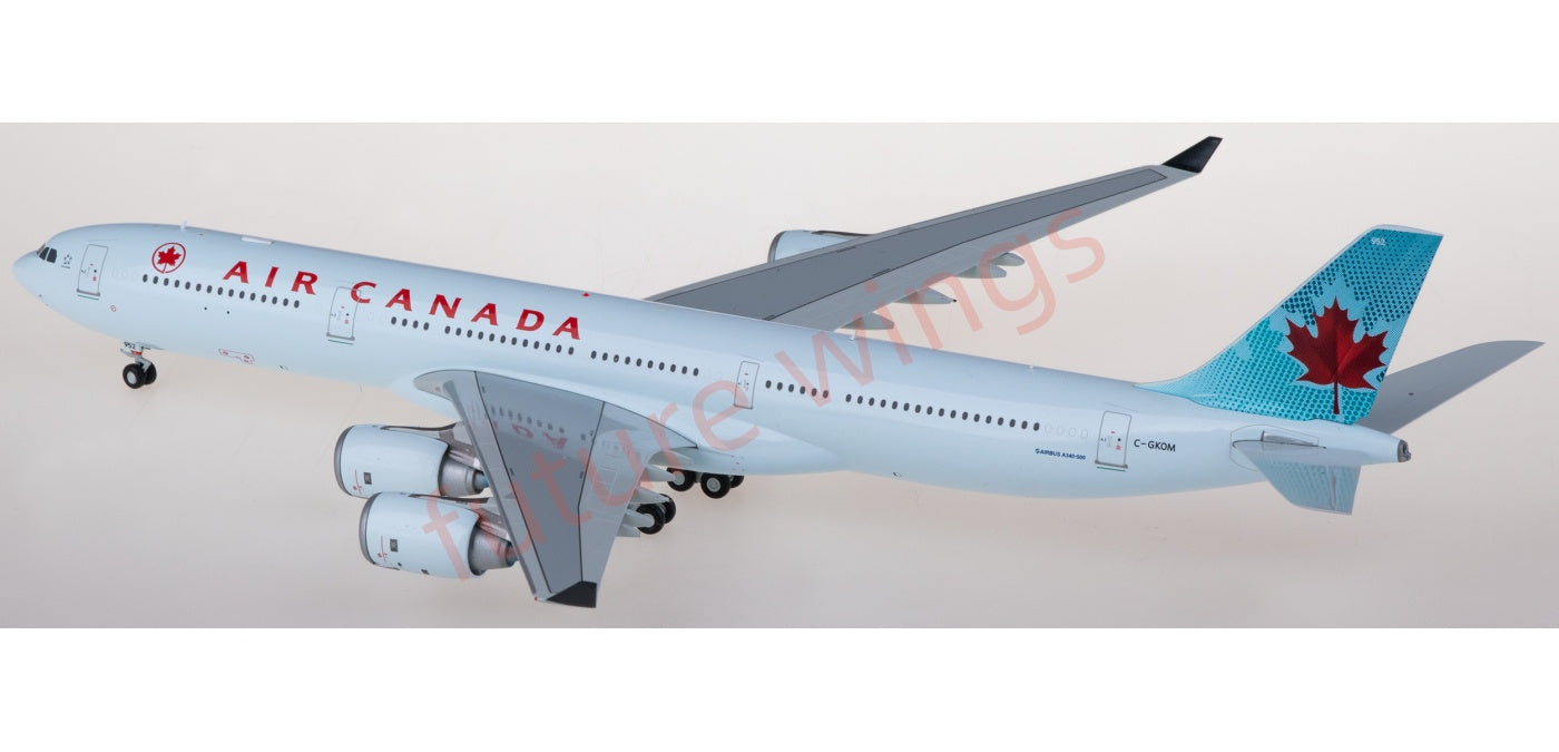 1:200 JC Wings XX20212 Air Canada Airbus A340-500 C-GKOM Diecast Aircraft Model