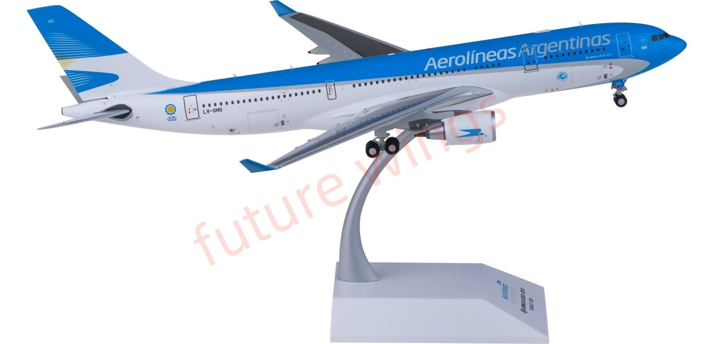 1:200 JC Wings XX20367 Aerolíneas Argentinas Airbus A330-200 LV-GHQ Diecast Aircraft Model