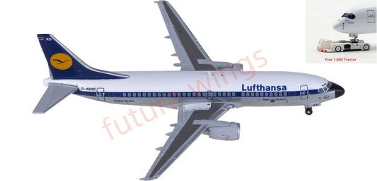 1:400 JC Wings EW4733003 Lufthansa Airlines Boeing 737-300 D-ABXD Aircraft Model+Free Tractor