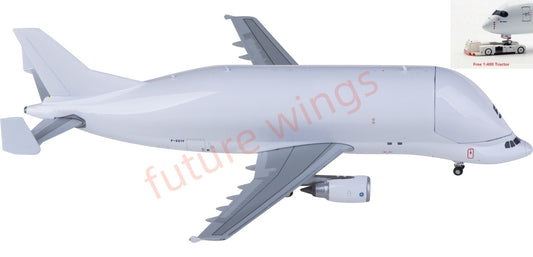 1:400 JC Wings LH4382C Airbus A300-600ST Beluga F-GSTF Aircraft Model+Free Tractor