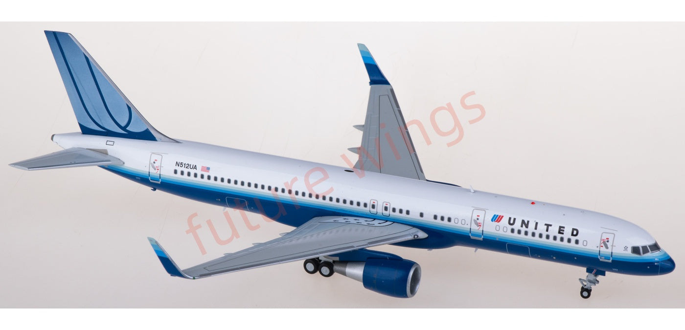 1:200 JC Wings XX20221 United Airlines Boeing 757-200 N512UA Diecast Aircraft Model