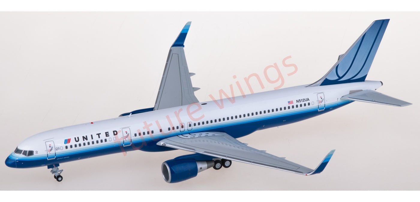 1:200 JC Wings XX20221 United Airlines Boeing 757-200 N512UA Diecast Aircraft Model