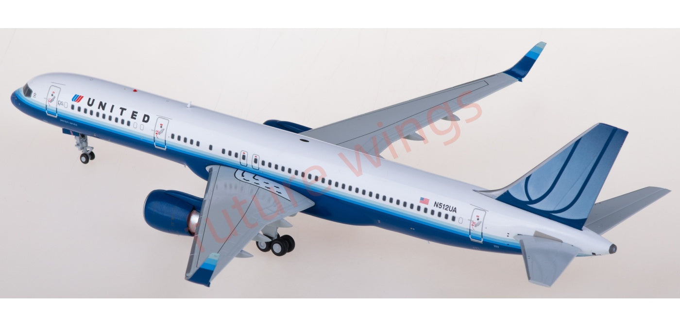1:200 JC Wings XX20221 United Airlines Boeing 757-200 N512UA Diecast Aircraft Model