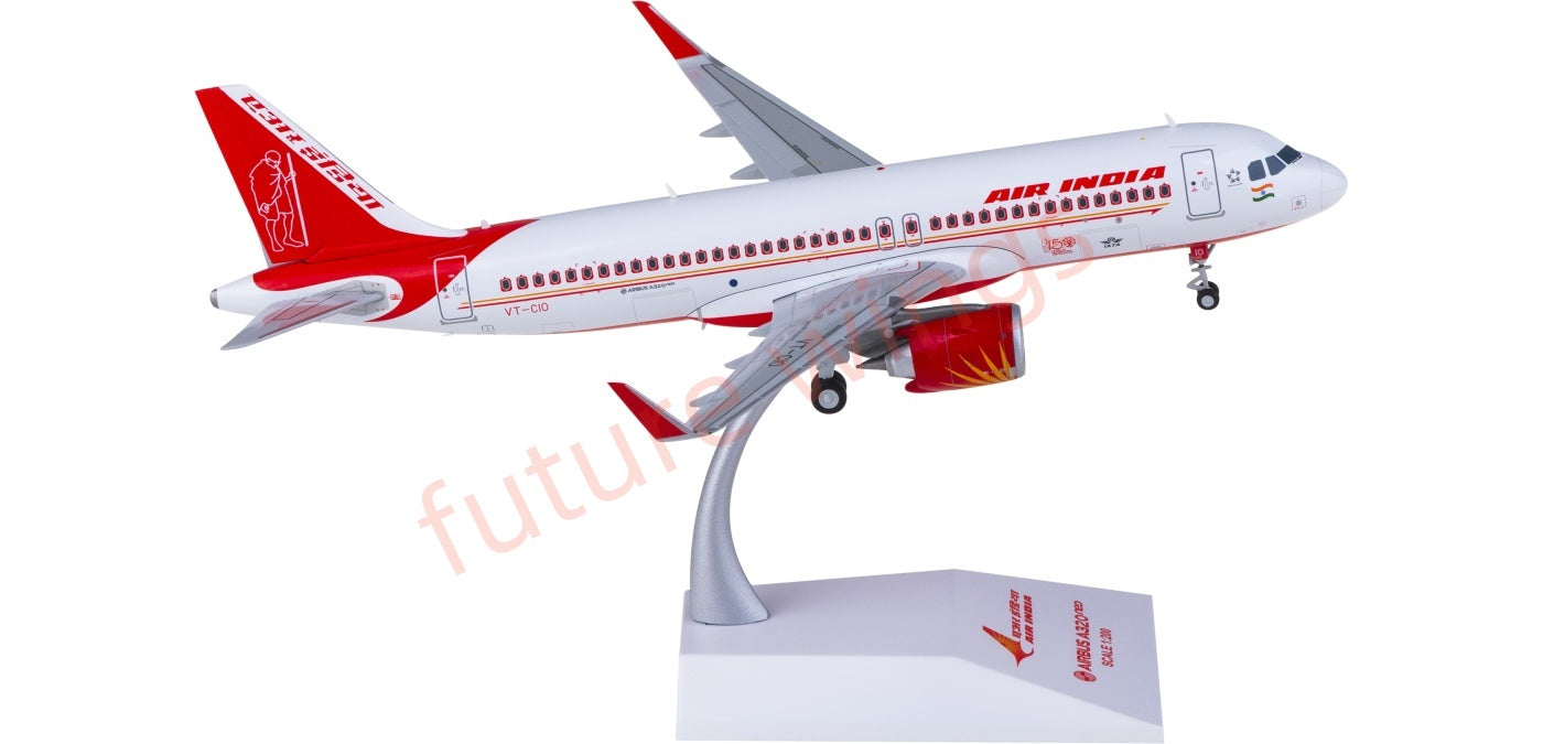 1:200 JC Wings LH2410 Air India Airbus A320neo VT-CIO Diecast Aircraft Model