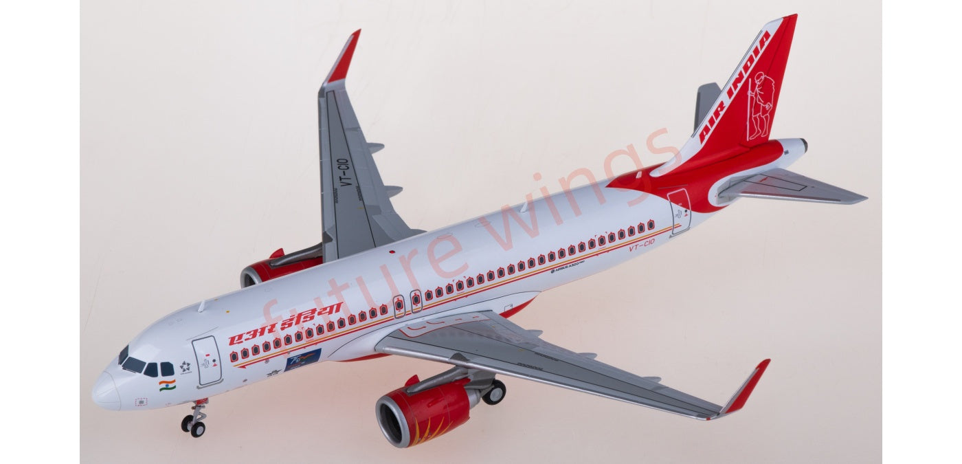 1:200 JC Wings LH2410 Air India Airbus A320neo VT-CIO Diecast Aircraft Model