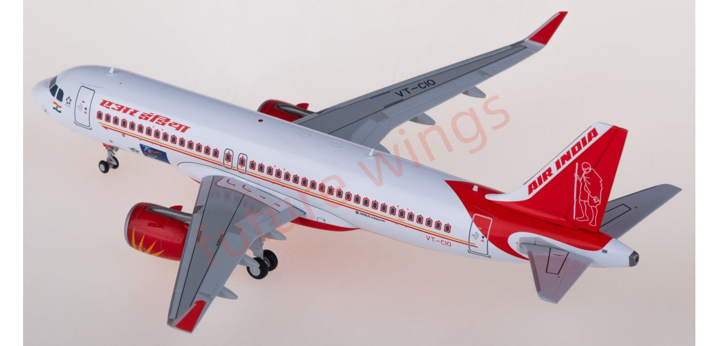 1:200 JC Wings LH2410 Air India Airbus A320neo VT-CIO Diecast Aircraft Model