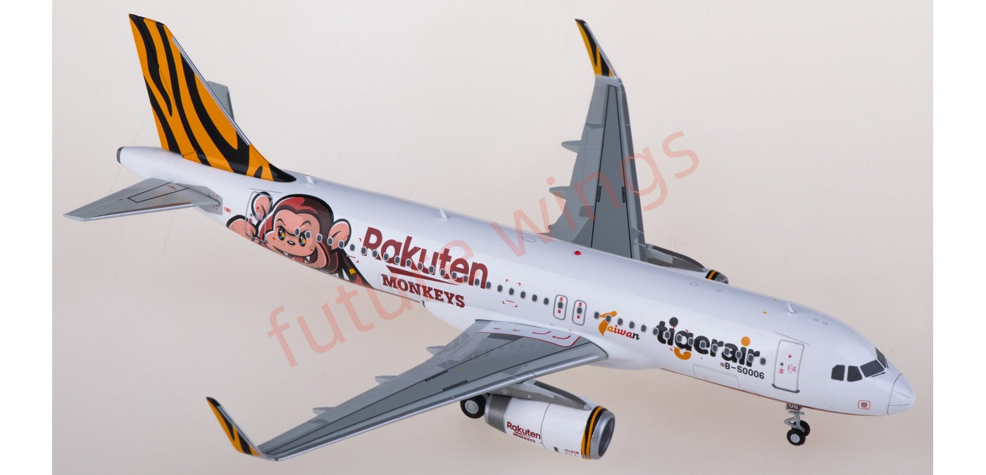1:200 JC Wings EW2320015 Tigerair Airbus A320 B-50006 Diecast Aircraft Model