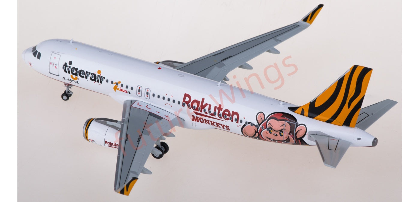 1:200 JC Wings EW2320015 Tigerair Airbus A320 B-50006 Diecast Aircraft Model