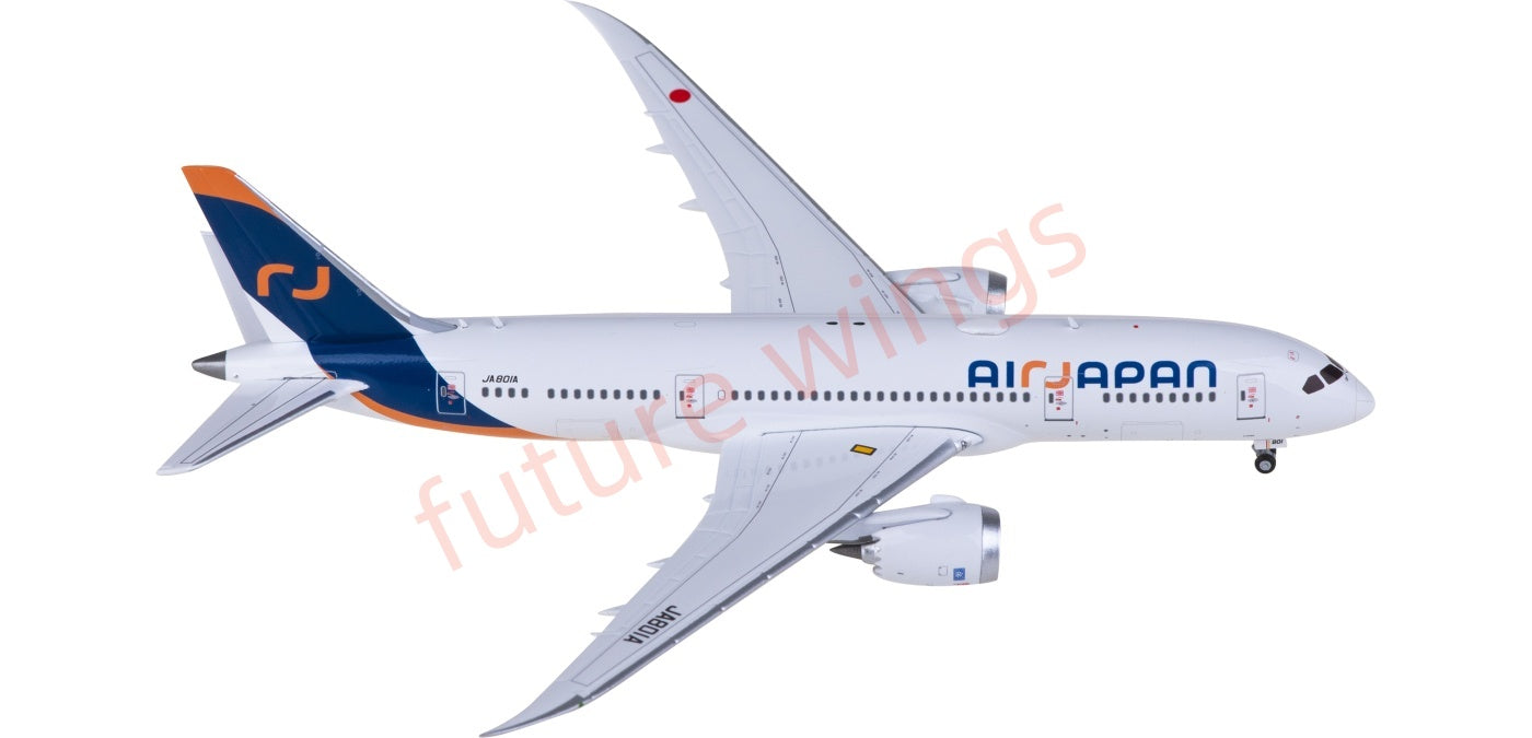 1:400 JC Wings SA4046 Air Japan Boeing 787-8 Dreamliner JA801A Aircraft Model+Free Tractor
