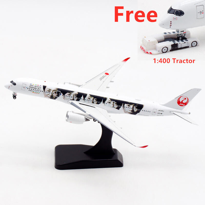 1:400 Aviation AV4068 Japan Airlines JAL A350-900 JA04XJ Free Tractor+Stand