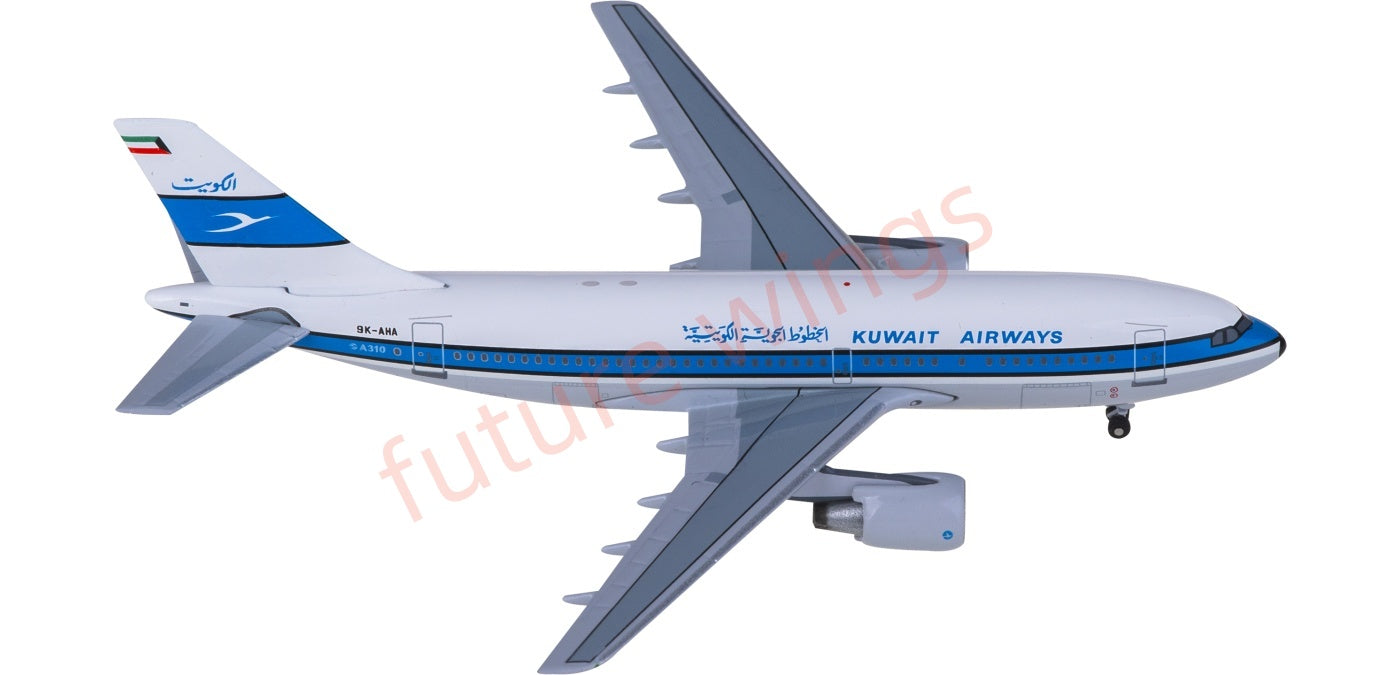 1:400 AeroClassics AC411202 Kuwait Airways Airbus A310 9K-AHA Aircraft Model+Free Tractor