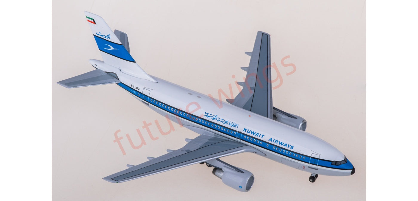 1:400 AeroClassics AC411202 Kuwait Airways Airbus A310 9K-AHA Aircraft Model+Free Tractor