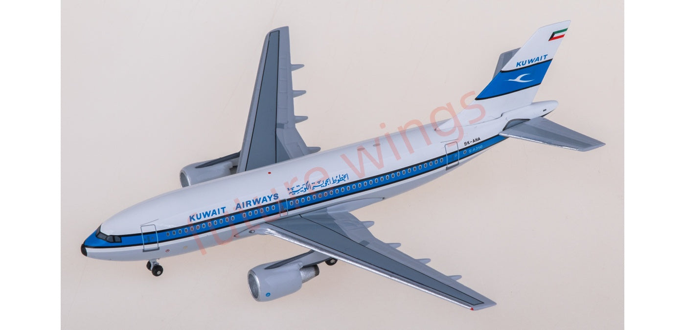 1:400 AeroClassics AC411202 Kuwait Airways Airbus A310 9K-AHA Aircraft Model+Free Tractor