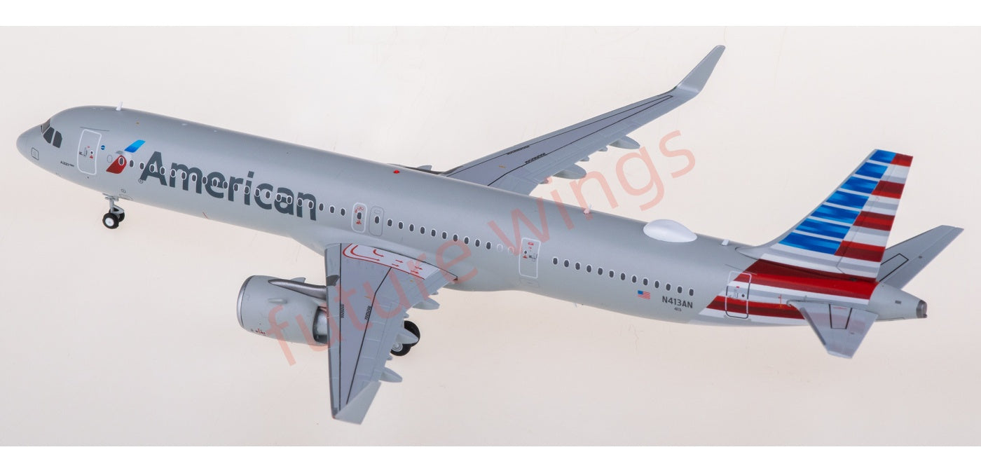 1:200 Geminijets G2AAL1352 American Airlines Airbus A321neo N413AN Diecast Aircraft Model With Stand
