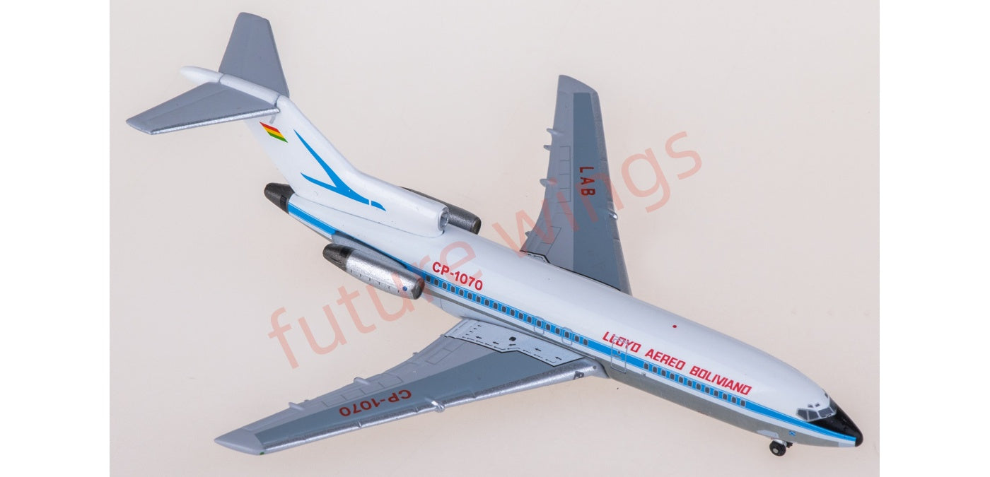 1:400 AeroClassics AC411209 LAB Bolivian Airlines Boeing 727-100 CP-1070 Aircraft Model+Free Tractor