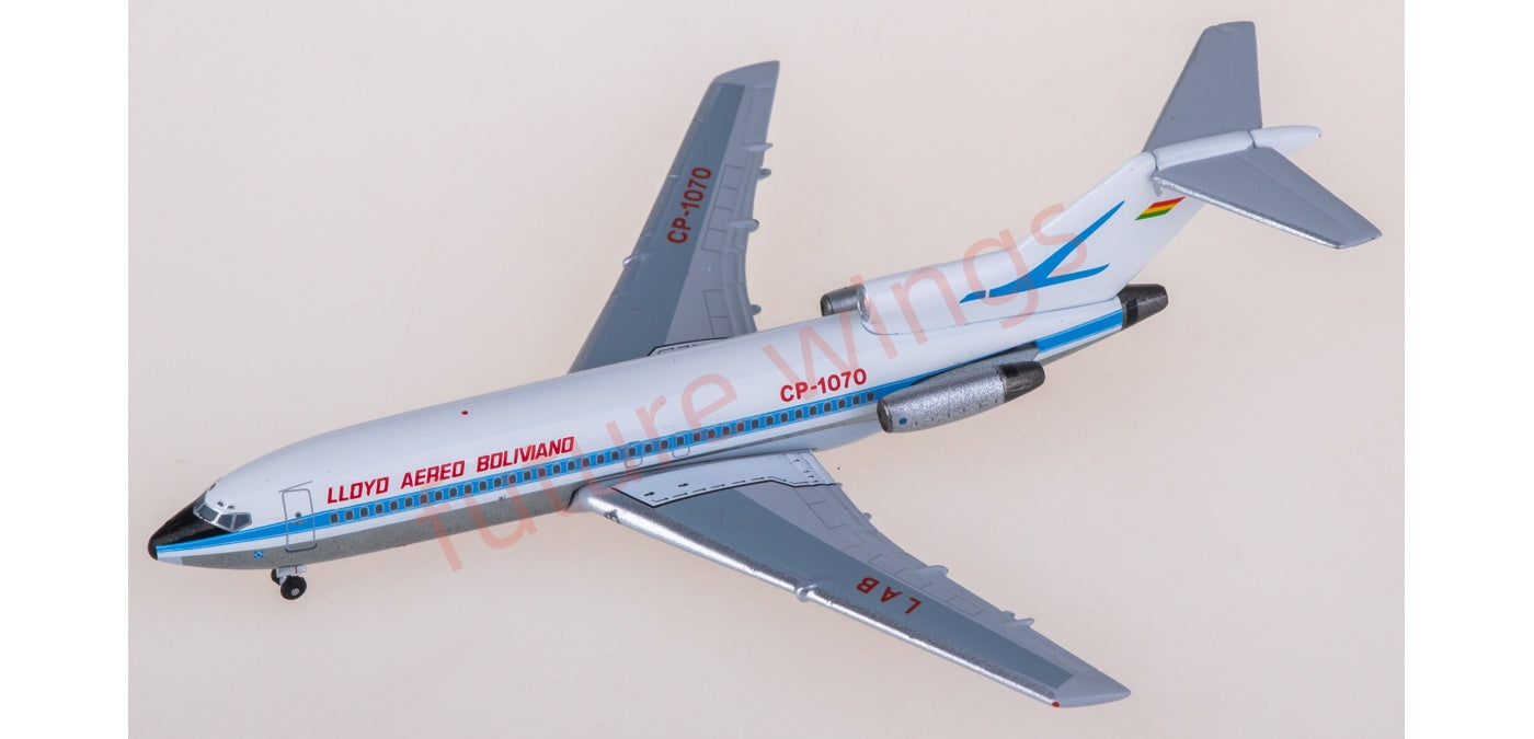 1:400 AeroClassics AC411209 LAB Bolivian Airlines Boeing 727-100 CP-1070 Aircraft Model+Free Tractor