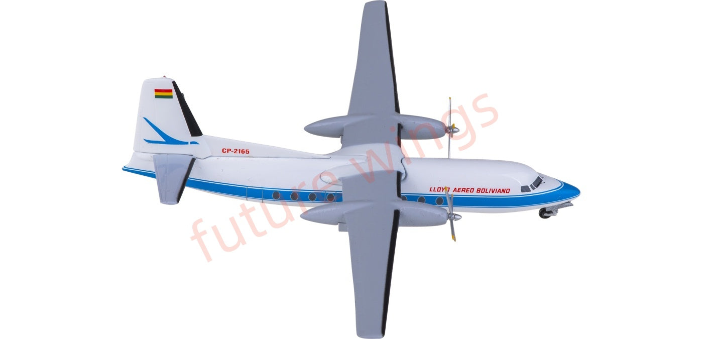 1:200 AeroClassics WM211240 LAB Bolivian Airlines Fokker F27 Friendship CP-2165 Aircraft Model
