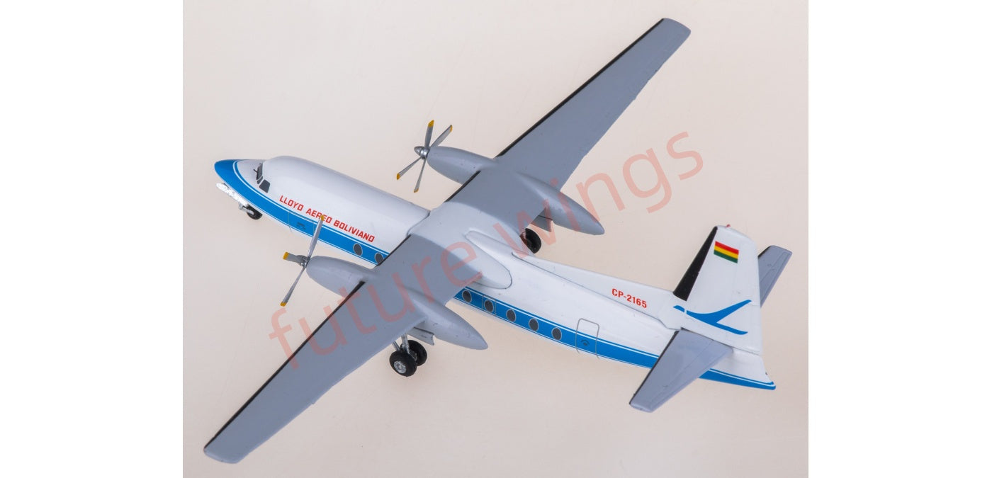 1:200 AeroClassics WM211240 LAB Bolivian Airlines Fokker F27 Friendship CP-2165 Aircraft Model