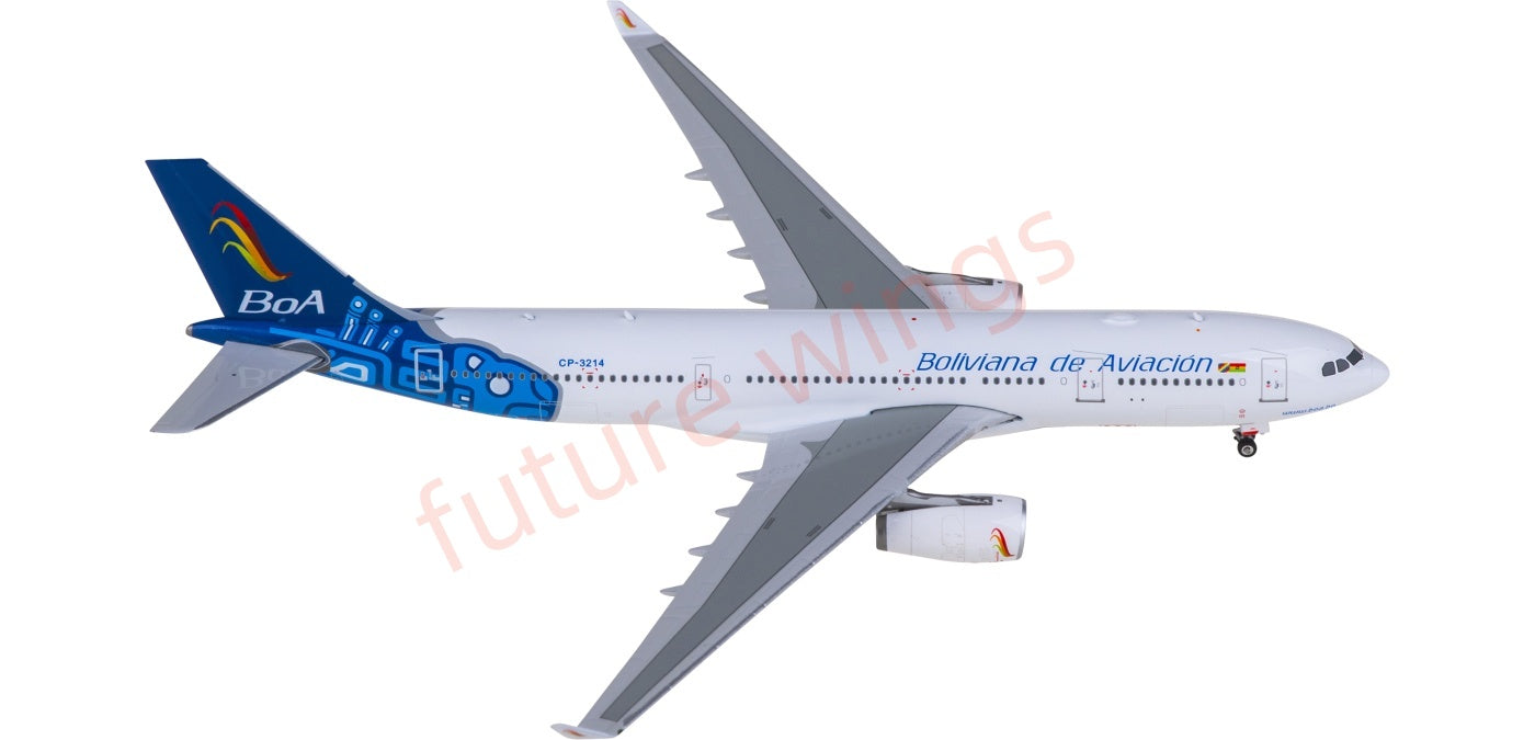 1:400 Phoenix PH11983 Boliviana de Aviación Airbus A330-200 CP-3214 Aircraft Model+Free Tractor