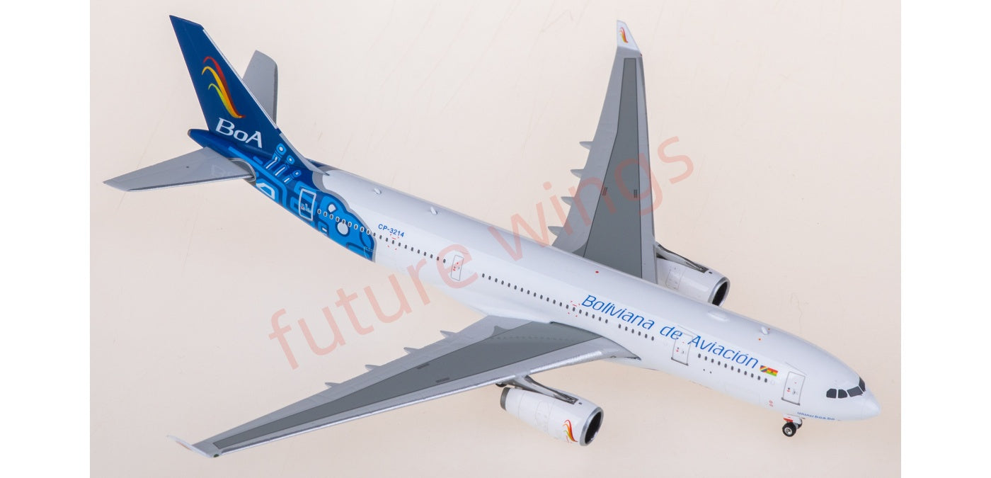 1:400 Phoenix PH11983 Boliviana de Aviación Airbus A330-200 CP-3214 Aircraft Model+Free Tractor