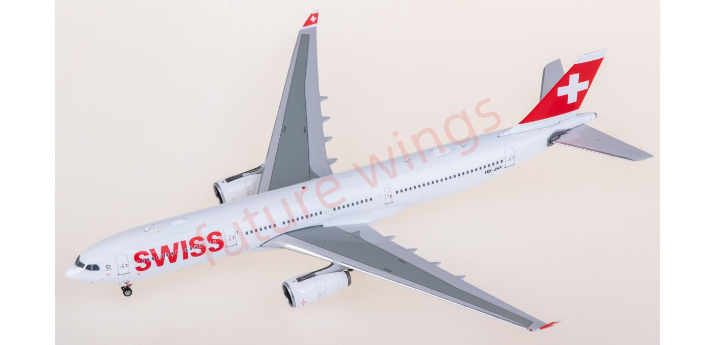 1:400 Phoenix PH11985 Swiss Airbus A330-300 HB-JHF Aircraft Model+Free Tractor