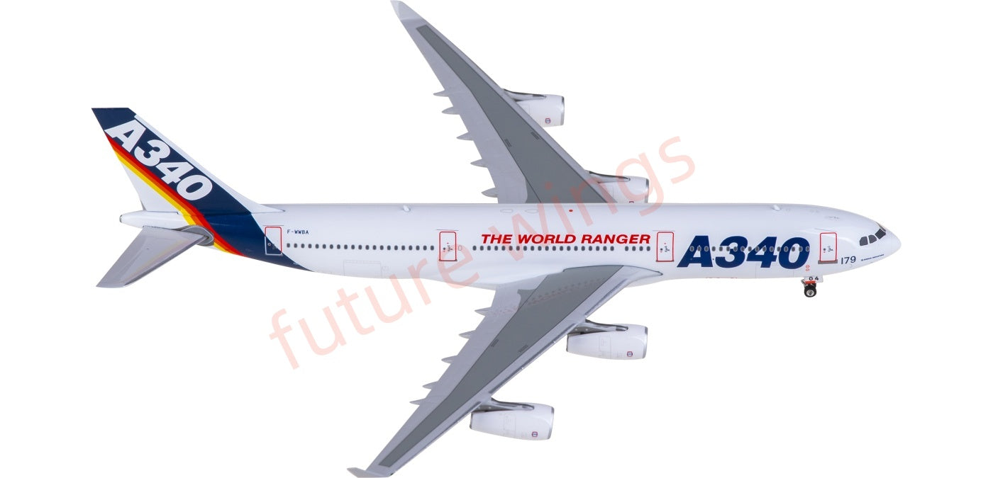 1:400 Phoenix PH12000 Airbus A340-200 F-WWBA Aircraft Model+Free Tractor