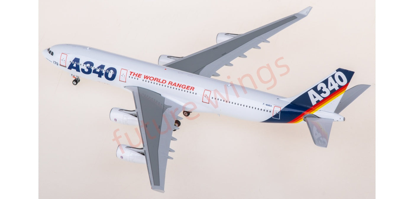 1:400 Phoenix PH12000 Airbus A340-200 F-WWBA Aircraft Model+Free Tractor