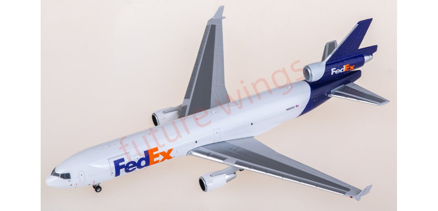 1:400 Phoenix PH04644 FedEx McDonnell Douglas MD-11 N620FE Aircraft Model+Free Tractor