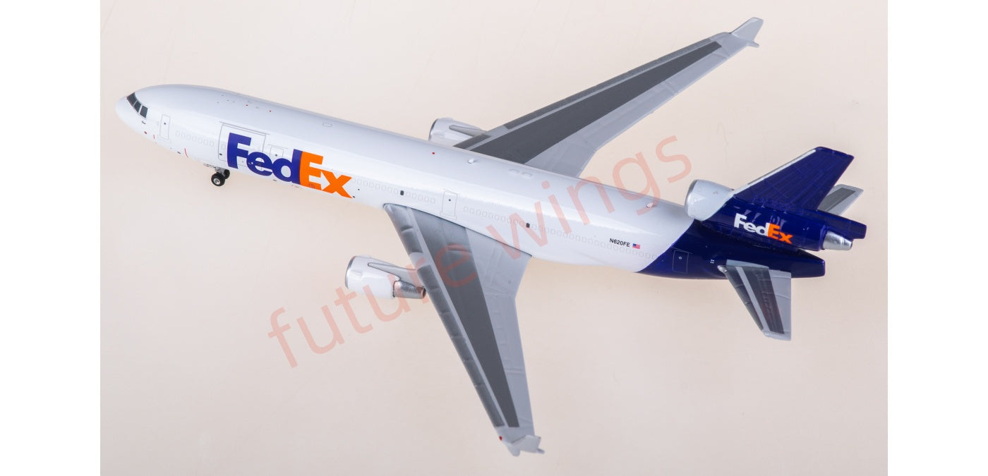 1:400 Phoenix PH04644 FedEx McDonnell Douglas MD-11 N620FE Aircraft Model+Free Tractor